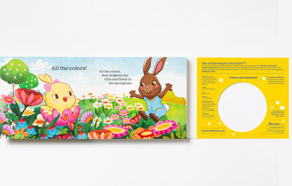 All the Colors / De Colores, Flip & Play Bilingual Book