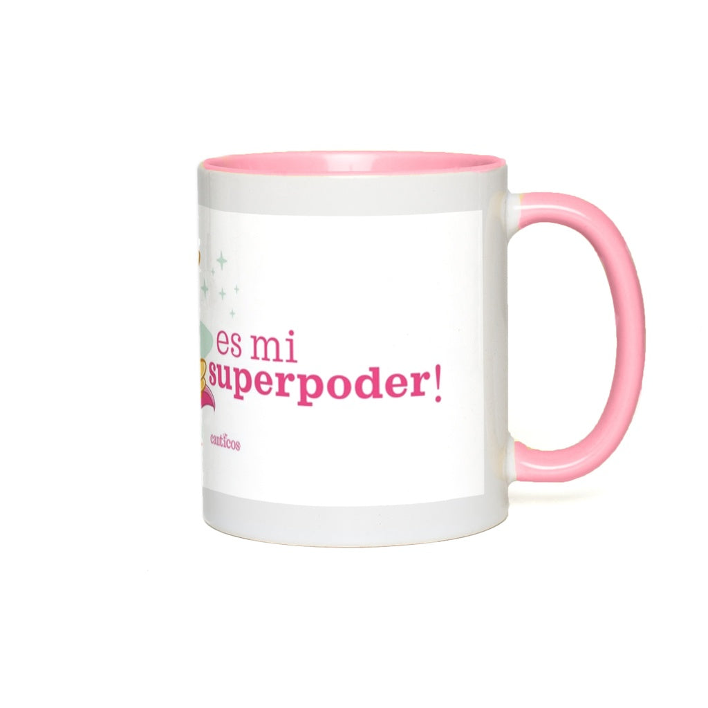 "Hablar español es mi super poder" Kiki Mug