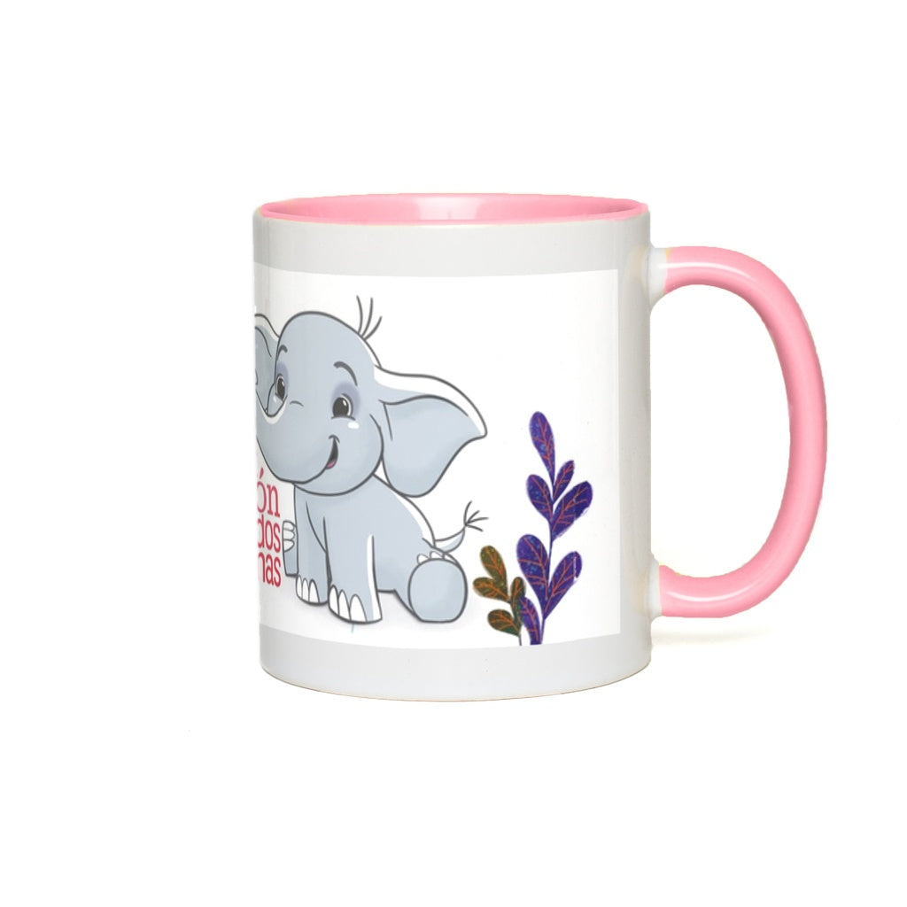 "Mi corazón late en dos idiomas" Benji Mug